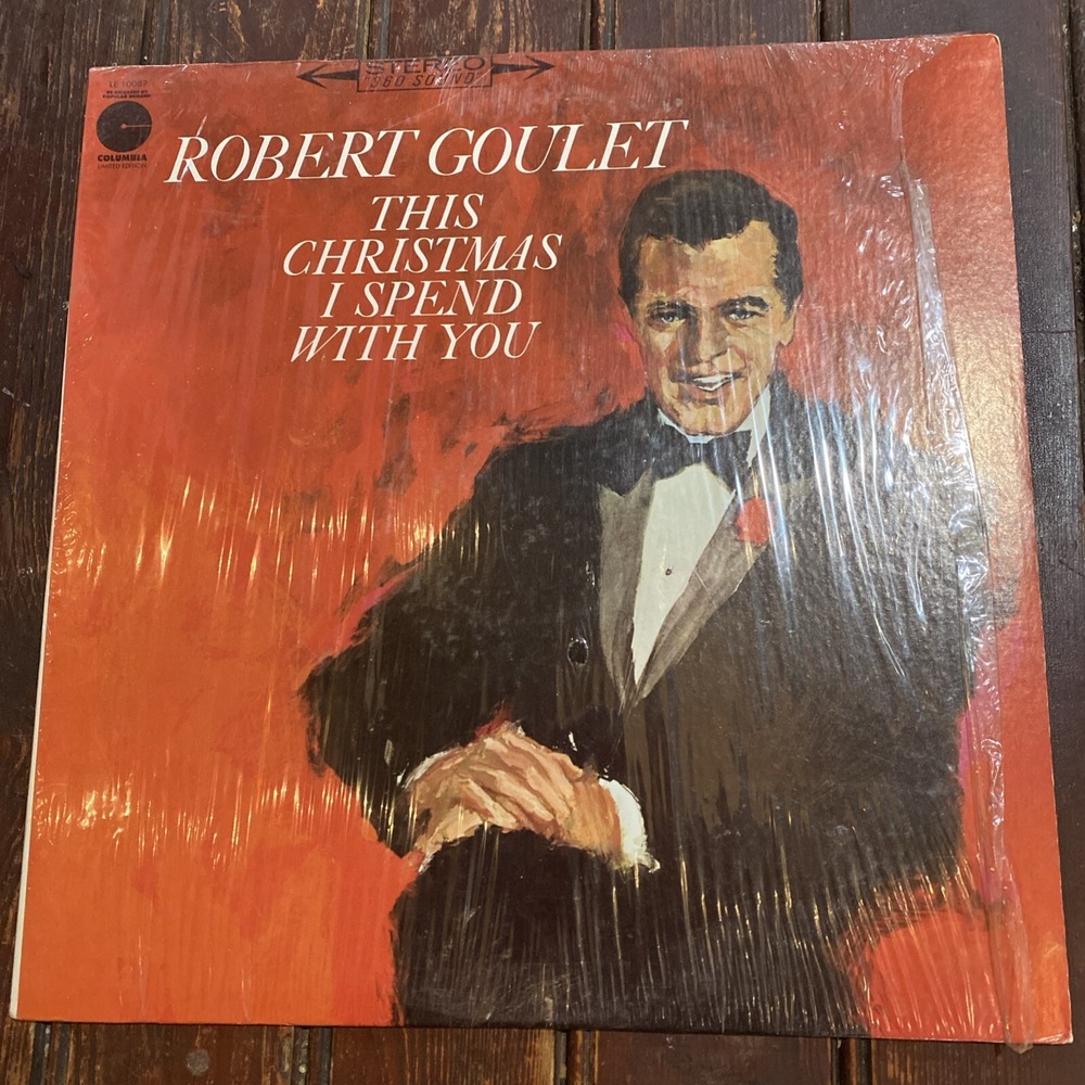 Robert Goulet - This Christmas I Spend With You Vinyl Record Columbia LE10087‎